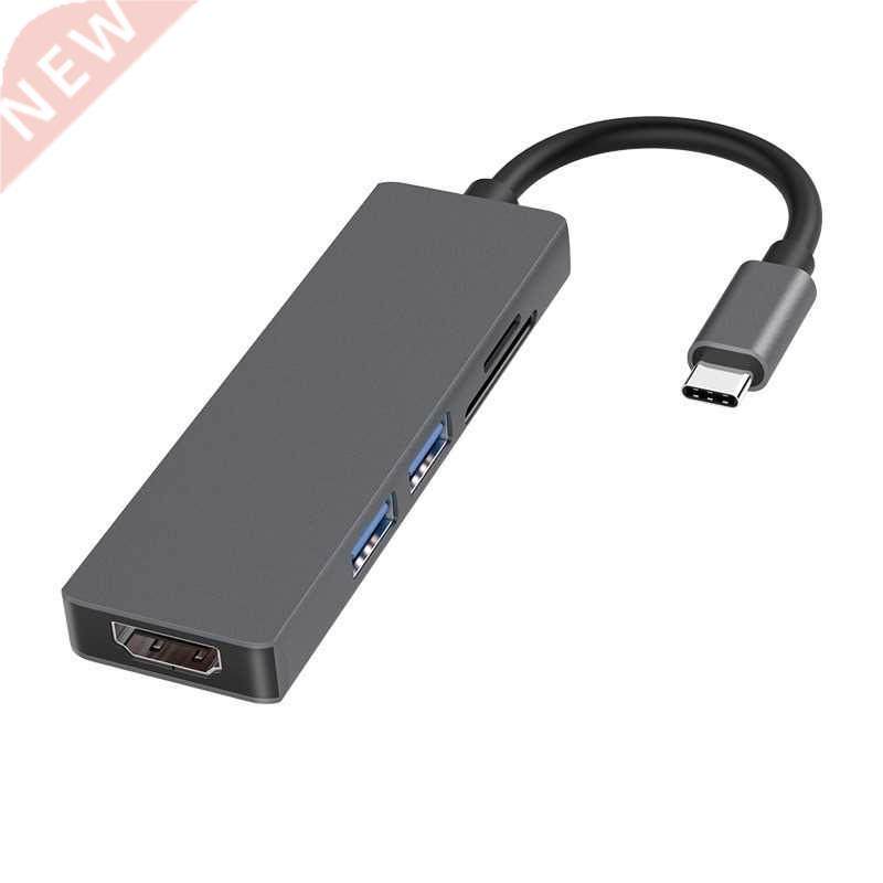 Type C To 4K HDMI-compatible USB C .0 SD TF Card Reader Ada