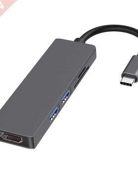 Type C To 4K HDMI-compatible USB C .0 SD TF Card Reader Ada