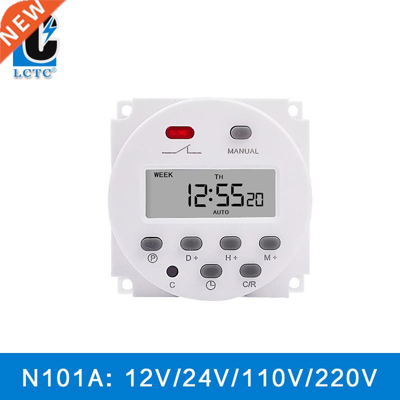 LC Timer Relay CN101A Digital Microcomputer LCD time switch