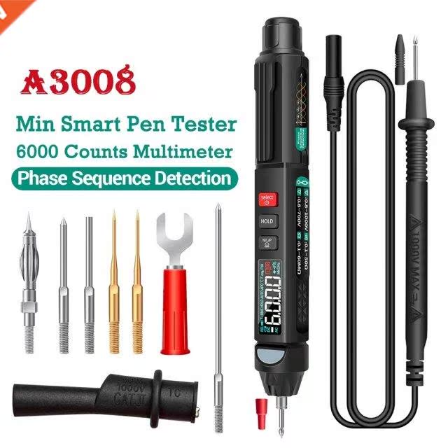 A3007/A3008 Multimeter Voltmeter Professional Smart Digital
