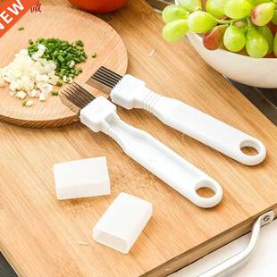 Onion Vegetble Cutter Slicer Scllion Kitchen knife Shred T