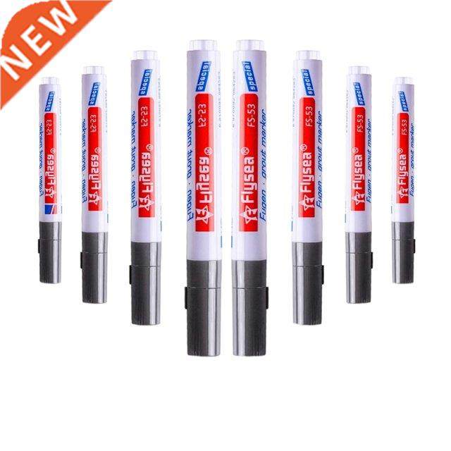 Flysea 8 Pcs Grout Pen Based Tile Marker Repair Pens Profess