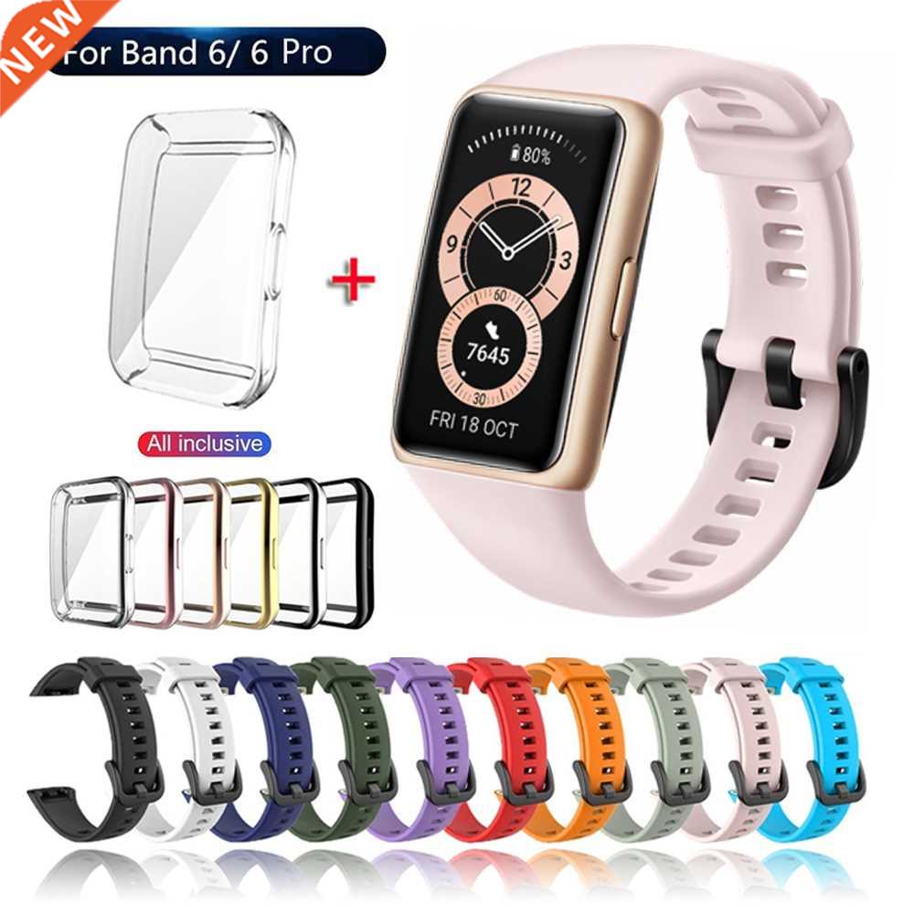 Replacement Strap For Huawei Band 6 Strap Silicone Watch Str