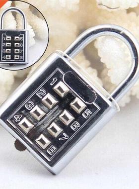 argent nouveau Style 4 chiffres bouton poussoir combinaison