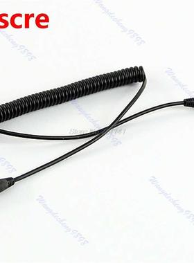 3.5mm Jack Audio Coiled Spiral Male to Male M/M Plug Stereo