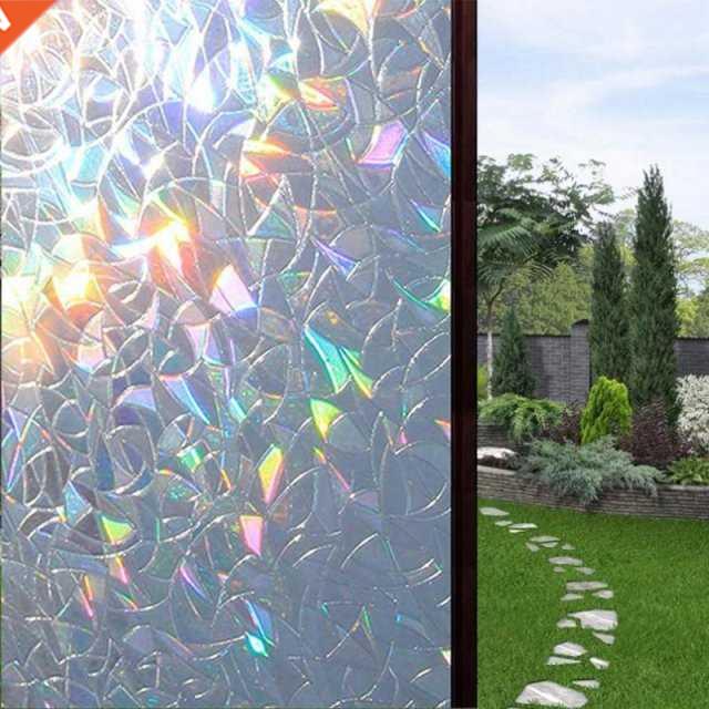 45x100cm 3D Frosted Window Film PVC Opaque Window Glass Film