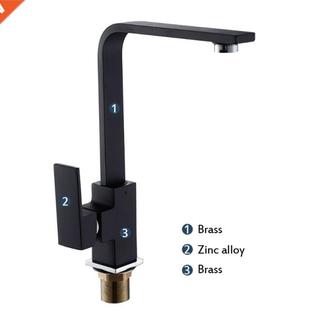 Kitchen Faucet Black 360 Degree Rotation Kitchen Sink Water