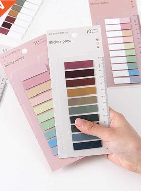 200 Sheets Flags Tabs Neon Page Markers Paper Index Bookmark