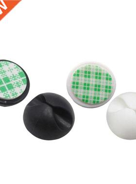 100 Pcs Cable Clips Adhesive Silicone Cable Holders Desk Cab