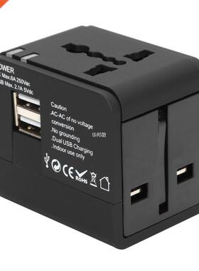 Worldwide All in One Phone Charger Travel Wall AC Power Plug