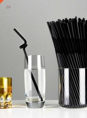 100Pcs/Pack Flexible Stra Drink Straw Reusable Silicone Dr