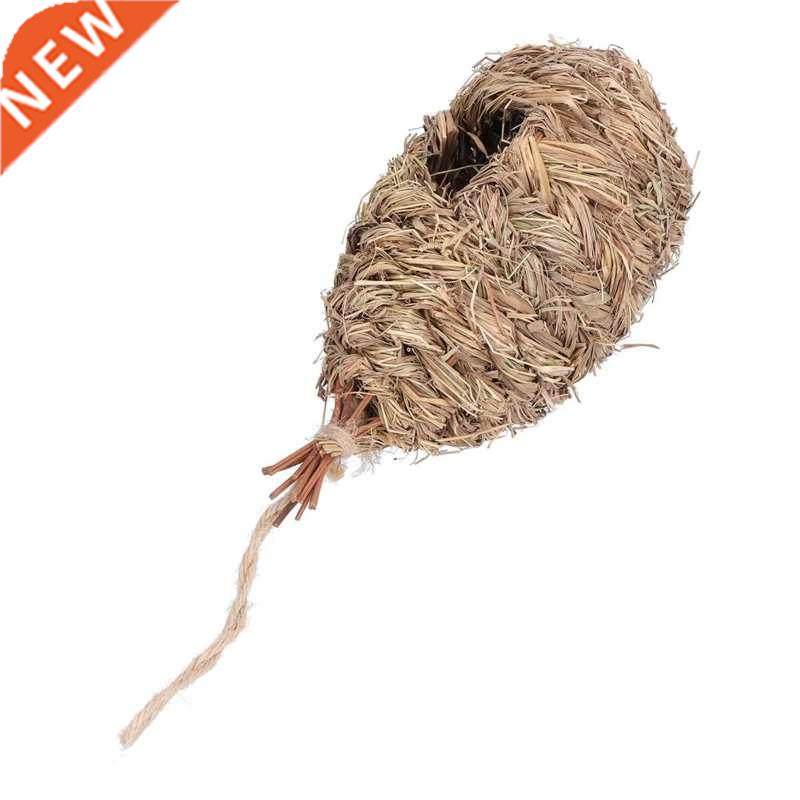 straw bird house dry breathable bird nest for outdoor for fl