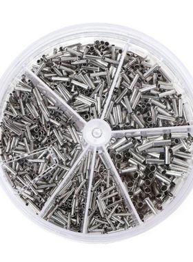1900 Pcs Copper Crimp Wire Linker Cord End Terminals Electri