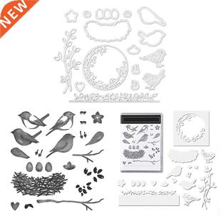Die Cuts Magpie Decorative Seal Embossing Silence Cut Crafts