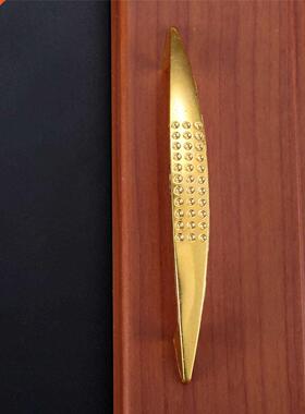 96mm Gold Alloy Kitchen Drawer Cabinet Door Handle Vintage F