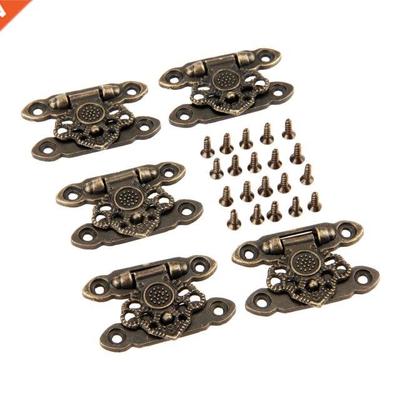 5Pcs Antique Bronze Alloy Latch Hardware Decorative Jewelry