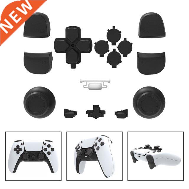 Full Set Replacement Buttons For PS5 Controller Thumb Sticks