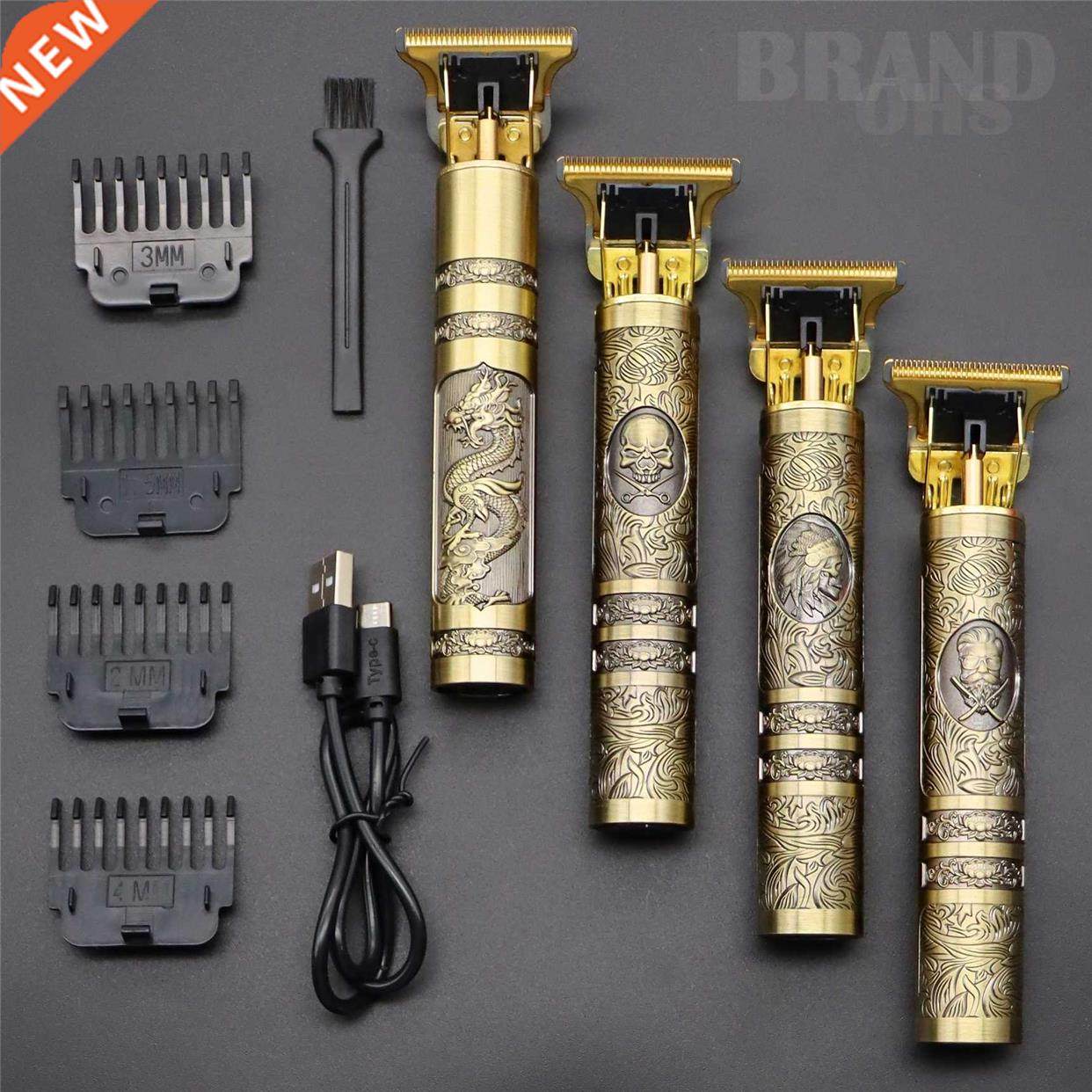 vintage t9 0mm electric cordless hair cutting machine profes