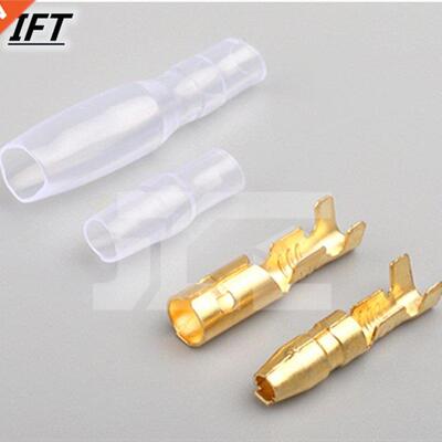 200Pcs Crimping Terminal set 4mm Bullet Crimp Terminal Wire