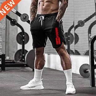 Men Mesh Short Muscleguys Sports Shorts Trousers Joggers Gym