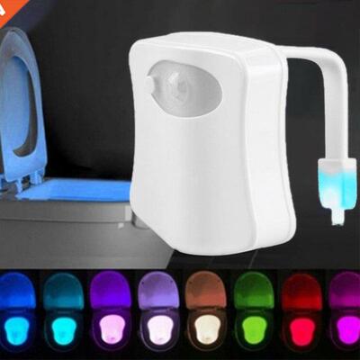 LED Luminaria WC Toilet Hanging Backlight Plastic Smart Body