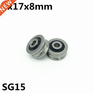 ball sealed row double 5x17x8 bearing groove SG15 4pcs
