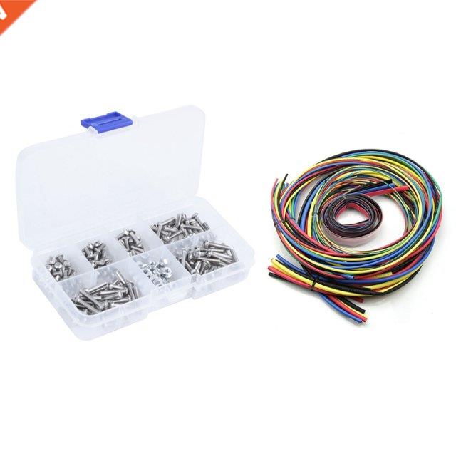 230Pcs M3 Hex Hex Drive Screws Nuts Kit (M3) & 55M/Kit H