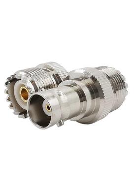 1Pcs BNC Female to UHF SO29 SO-29 Female Straight RF Coaxi