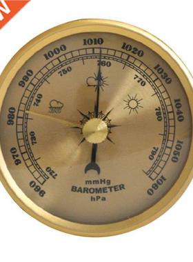 Household Barometer Pressure Gauge Weather Station Metal Wal