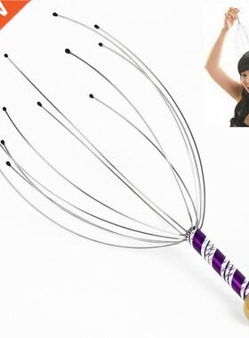 1Pcs Head Massager Neck Massage Octopus Scalp Stress Relax S