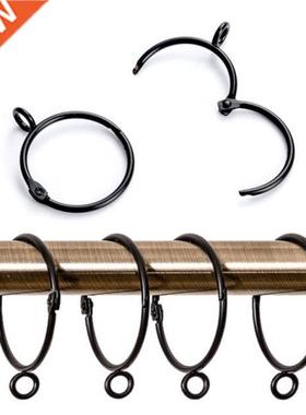 Metal Openable Curtain Rings Clips Rustproof Vintage Decorat