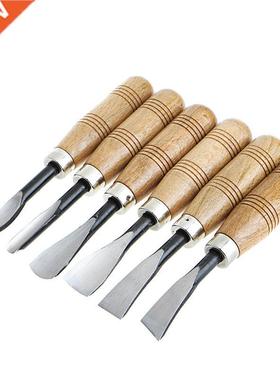6Pcs Hand Carving Tools Chip Detail Chisel Set Knives Tool m