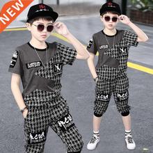 Boy Sets Summer Kids Clothes Boys For 4 6 8 10 12 14 Year Fa