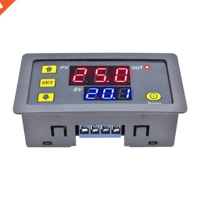 DC 12V 24V AC 110V 220V Digital Cycle Timer Delay Relay Modu