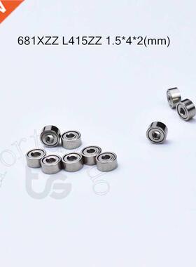 10pcs 681ZZ L415ZZ 1.5*4*2(mm) free shipping chrome steel M