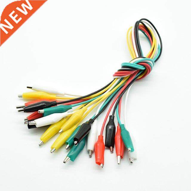 20pcs Brand New Double-ended Alligator Clips Test Line Croc