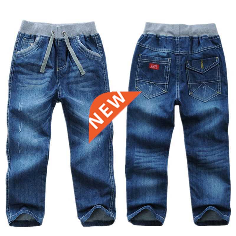 Cotton Kids Boys Jeans 2 To 14 Y Denim Pants Spring Autumn C