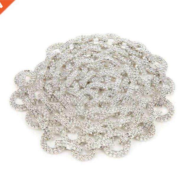 Rhinestone Trim Practical Rhinestone Decoration for Company