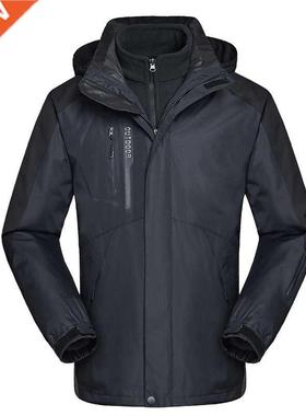 Men Women Autumn Winter Jackets Outdoor Waterproof Camping F