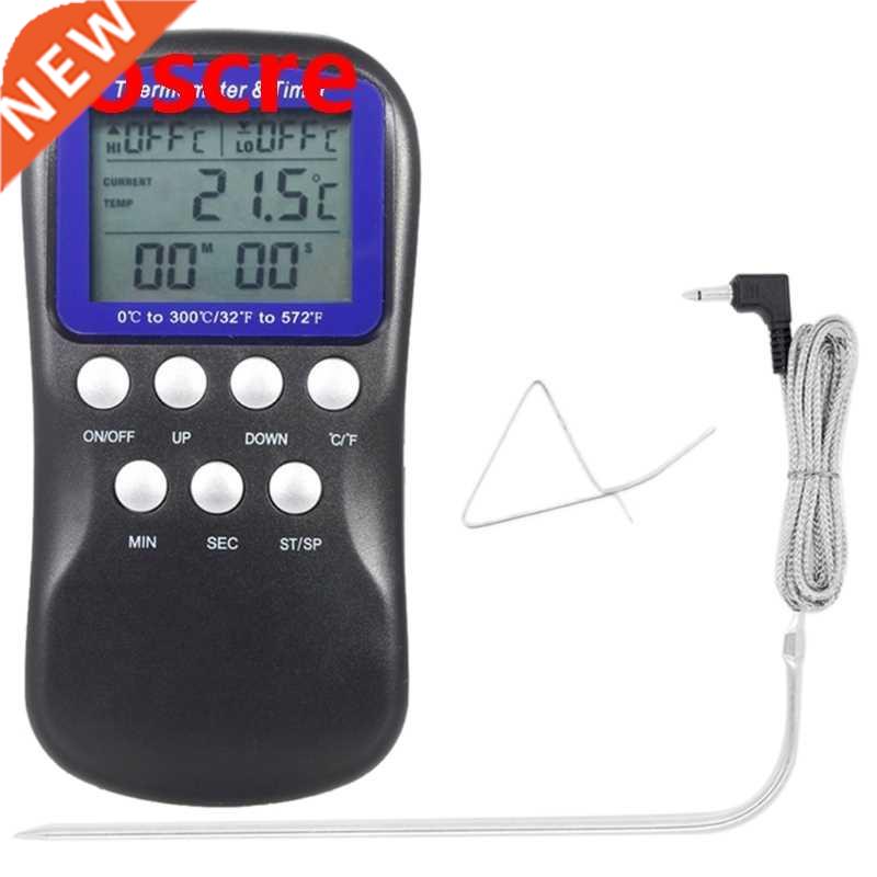 Food Meat Cooking Kitchen Thermometer for Smoker Grill Oven