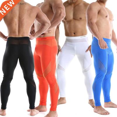 Mens Compression Pants Leggings Male Running Tights Training
