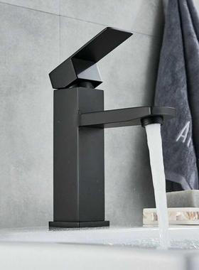 1pc Sink Counter Waterfall Bathroom Tap Basin Mixer Tap Chro