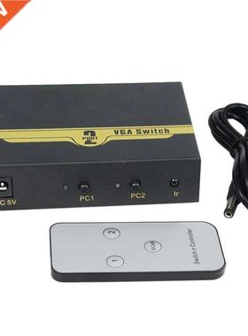 2 Port VGA switch splitter 2 in 1 out Video computer host mo