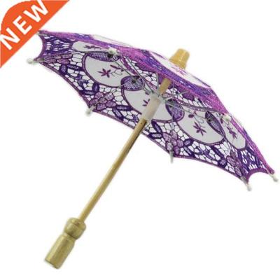 HOTsale Parasol Umbrella Embroidered Lace For Bridal Wedding