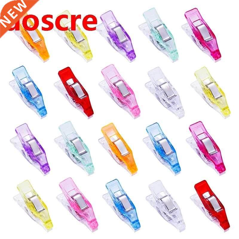 20 PCS Fabric Clips Garment Clip Plastic Clips Colorful Sew