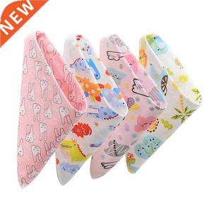 Bibs Triangle Cotton Apron Cute Feeding Baby