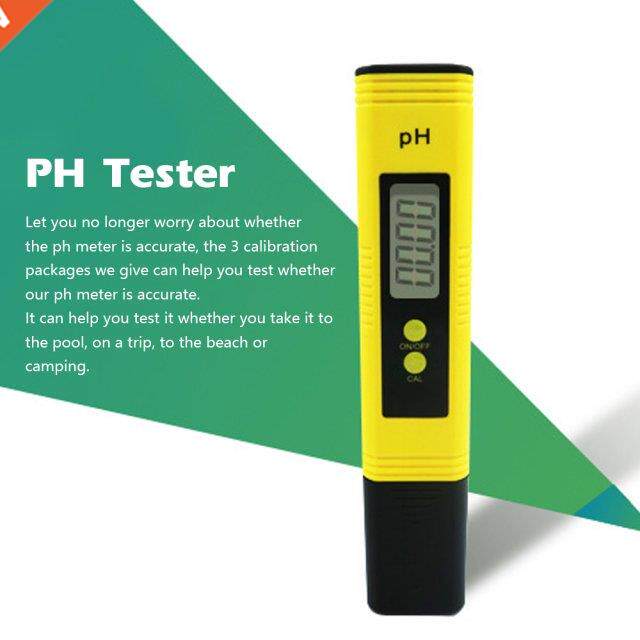 Digital PH Meter Pen Tester Water Quality Monitor Tester PH