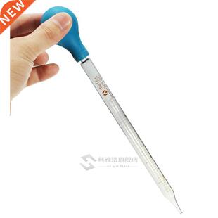1pcs Pipette BBQ 10ml Rubber Head Glass Dropper Glass Pipett