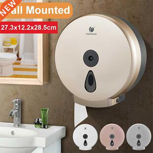 Wall-Mounted Paper Hder Portable Toilet Paper Towel Dispen