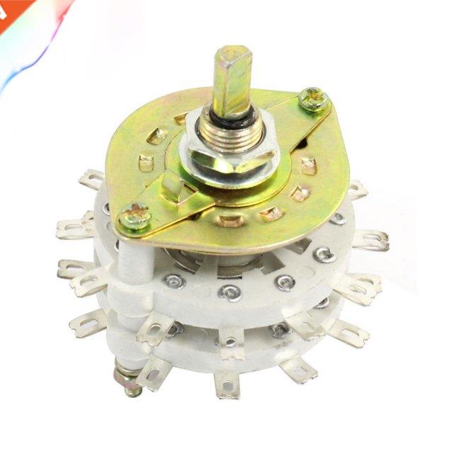 TV Radio Ceramic Band Channel Rotary Switch Selector 2P11T 2